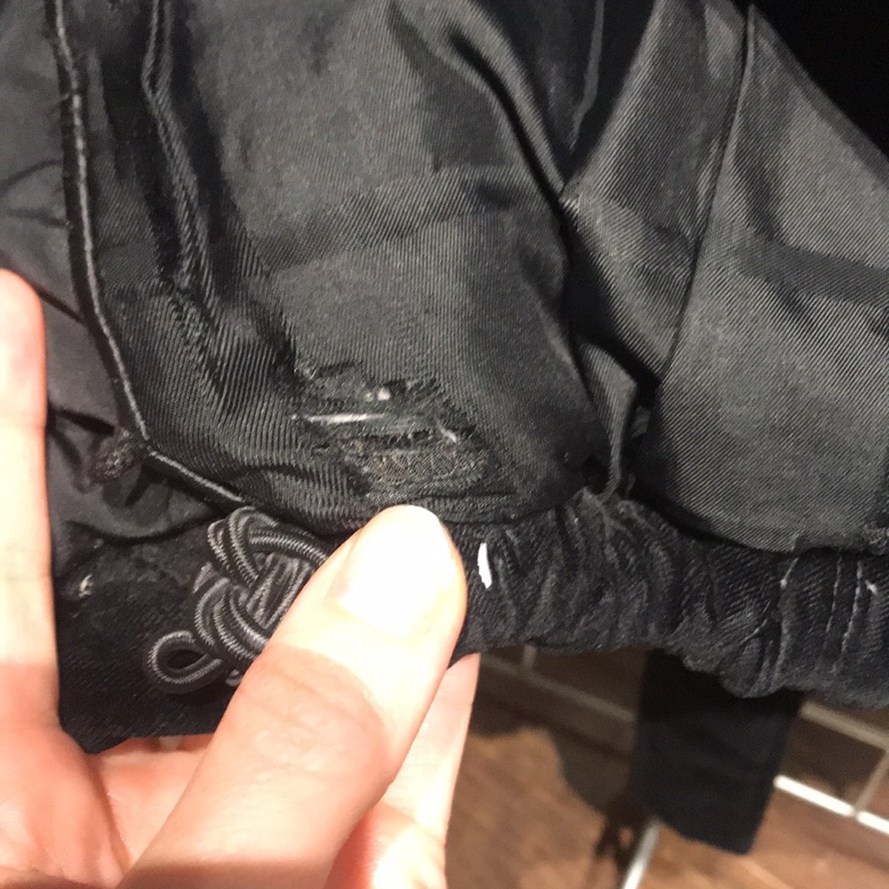 🔥sold 🔥Burberry velvet duck down puffer - small (as is) - Picture 15 of 17